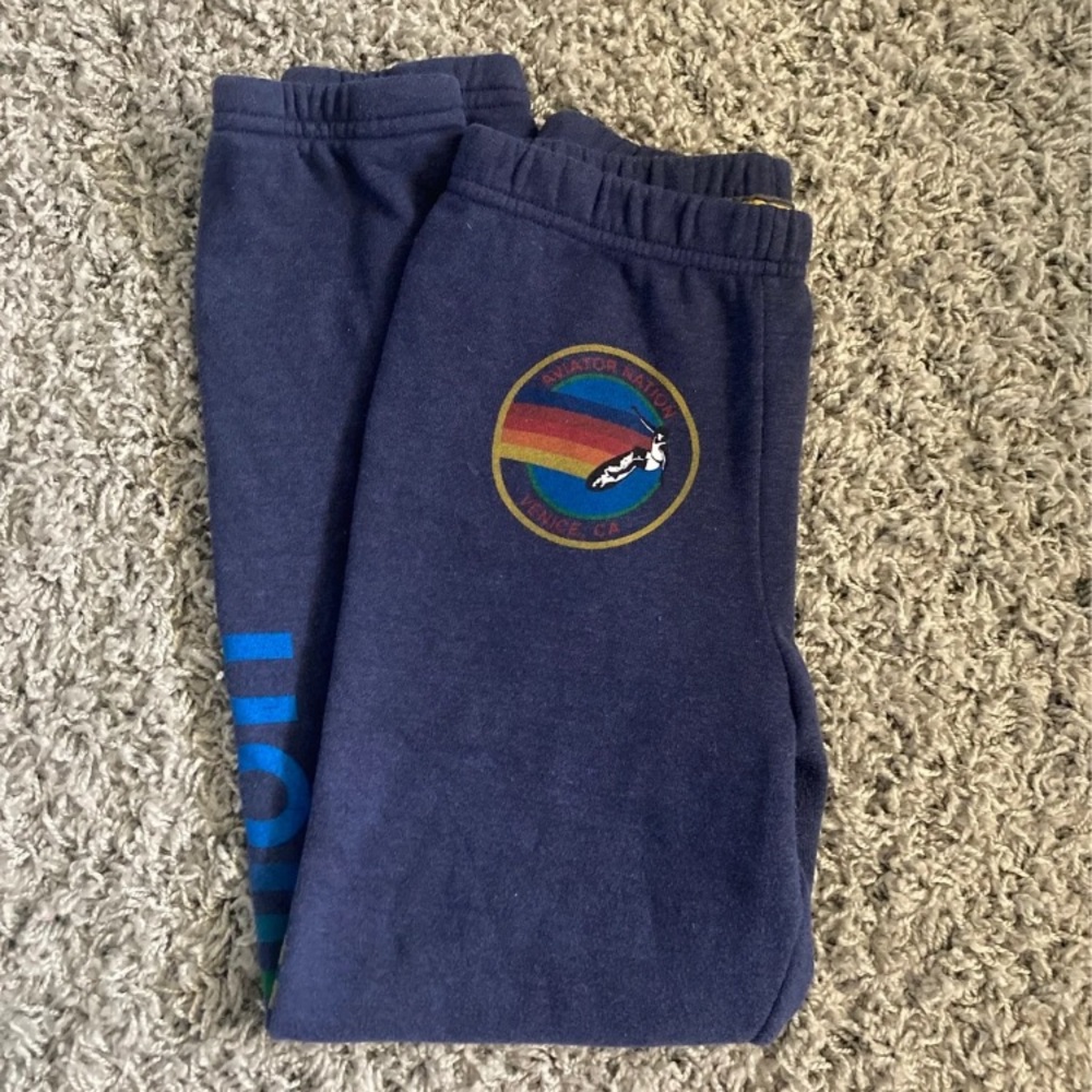 aviator nation kids sweatpants